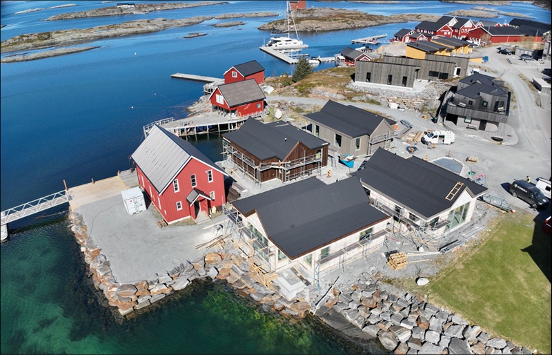 Slipen boligområde på Lovund